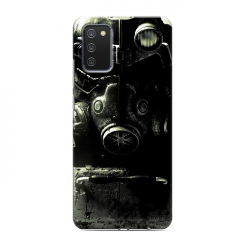 Дизайнерский пластиковый чехол для Samsung Galaxy A02s Fallout