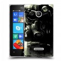 Дизайнерский пластиковый чехол для Microsoft Lumia 435 Fallout