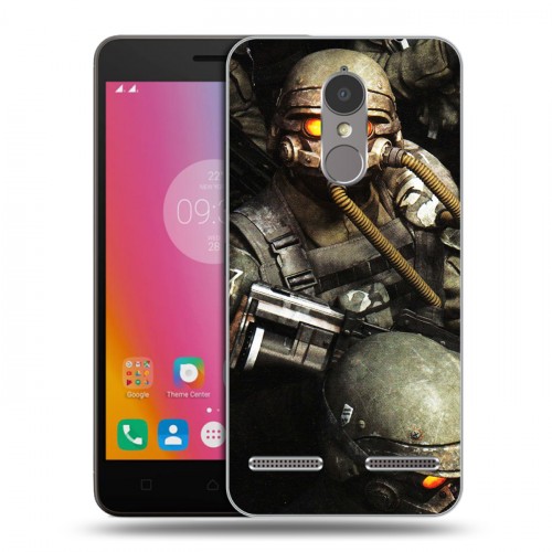 Дизайнерский силиконовый чехол для Lenovo K6 Fallout