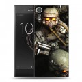 Дизайнерский пластиковый чехол для Sony Xperia XZs Fallout