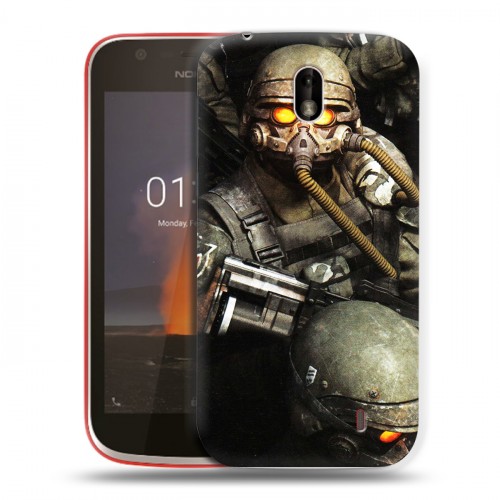 Дизайнерский пластиковый чехол для Nokia 1 Fallout