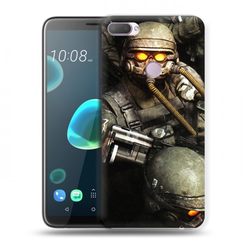 Дизайнерский силиконовый чехол для HTC Desire 12 Plus Fallout