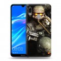 Дизайнерский пластиковый чехол для Huawei Y6 (2019) Fallout