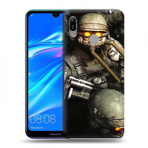 Дизайнерский пластиковый чехол для Huawei Y6 (2019) Fallout