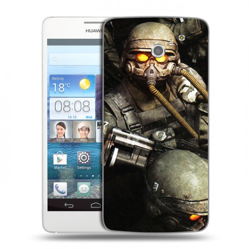 Дизайнерский пластиковый чехол для Huawei Ascend D2 Fallout