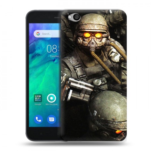 Дизайнерский силиконовый чехол для Xiaomi RedMi Go Fallout