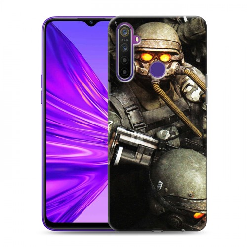 Дизайнерский силиконовый чехол для Realme 5 Fallout