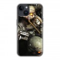 Дизайнерский пластиковый чехол для Iphone 14 Fallout