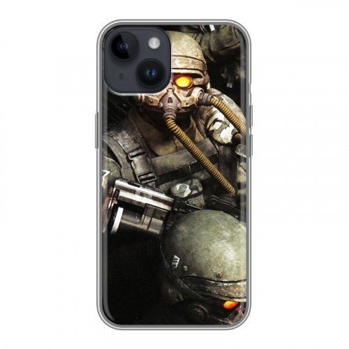 Дизайнерский пластиковый чехол для Iphone 14 Fallout