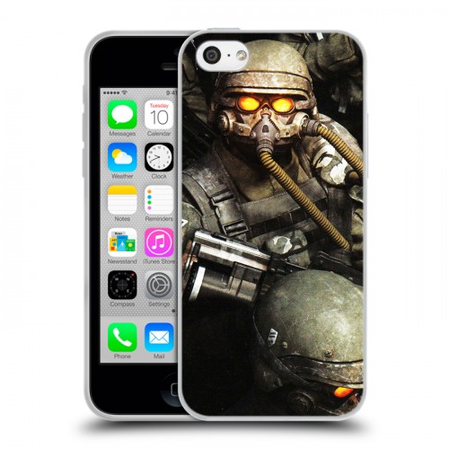 Дизайнерский пластиковый чехол для Iphone 5c Fallout