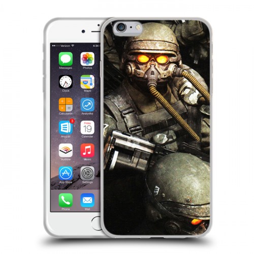 Дизайнерский силиконовый чехол для Iphone 6 Plus/6s Plus Fallout