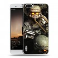 Дизайнерский силиконовый чехол для Huawei Honor 6 Plus Fallout