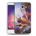 Дизайнерский пластиковый чехол для LG L60 Far cry