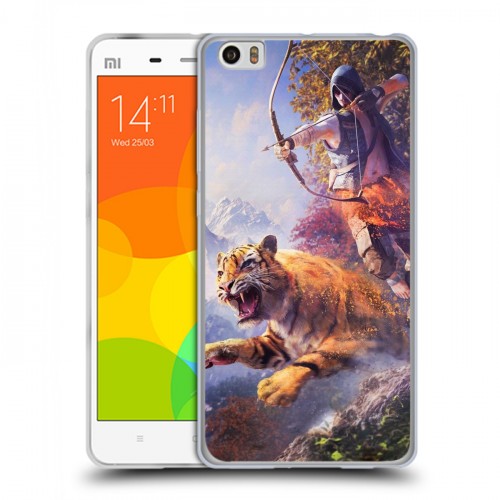 Дизайнерский силиконовый чехол для Xiaomi Mi Note Far cry