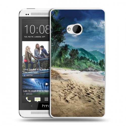 Дизайнерский пластиковый чехол для HTC One (M7) Dual SIM Far cry