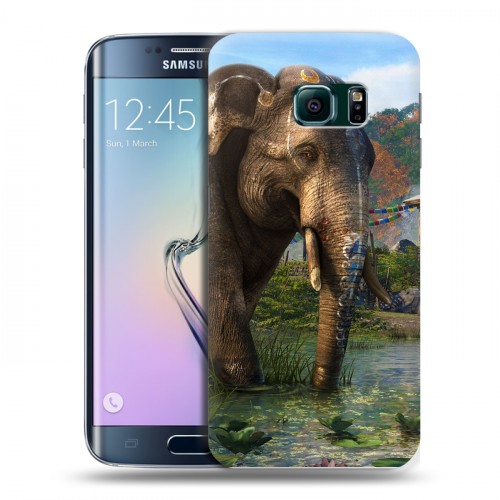 Дизайнерский пластиковый чехол для Samsung Galaxy S6 Edge Far cry