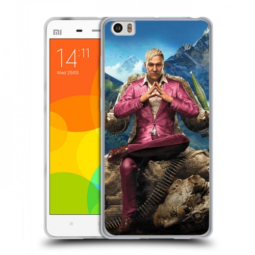 Дизайнерский силиконовый чехол для Xiaomi Mi Note Far cry