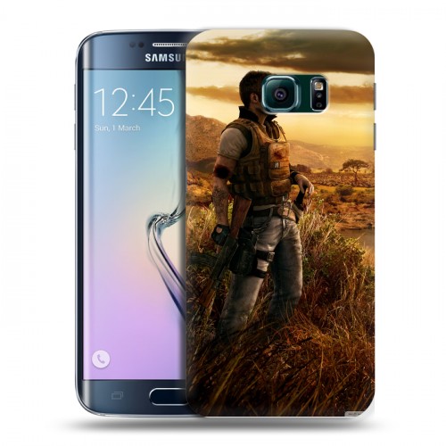 Дизайнерский силиконовый чехол для Samsung Galaxy S6 Edge Far cry