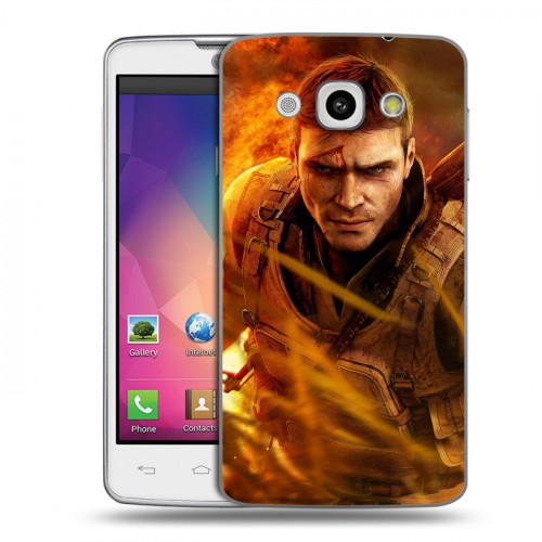 Дизайнерский пластиковый чехол для LG L60 Far cry