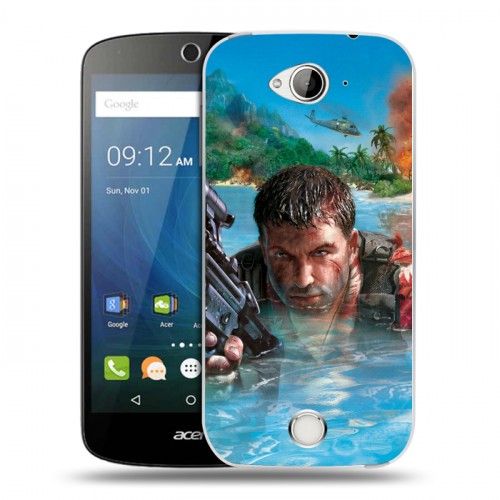 Дизайнерский силиконовый чехол для Acer Liquid Z530 Far cry