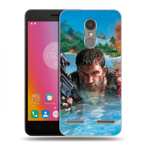 Дизайнерский пластиковый чехол для Lenovo K6 Far cry