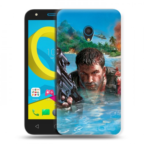 Дизайнерский пластиковый чехол для Alcatel U5 Far cry