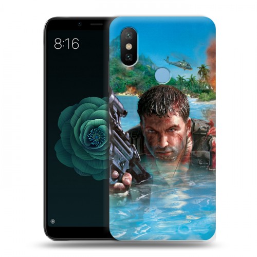 Дизайнерский силиконовый чехол для Xiaomi Mi A2 Far cry