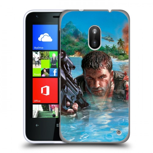 Дизайнерский силиконовый чехол для Nokia Lumia 620 Far cry