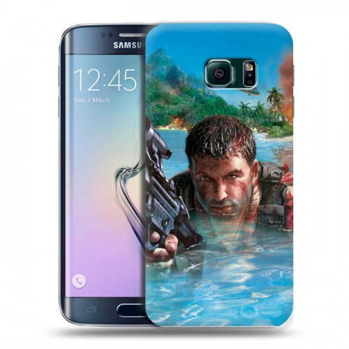 Дизайнерский силиконовый чехол для Samsung Galaxy S6 Edge Far cry