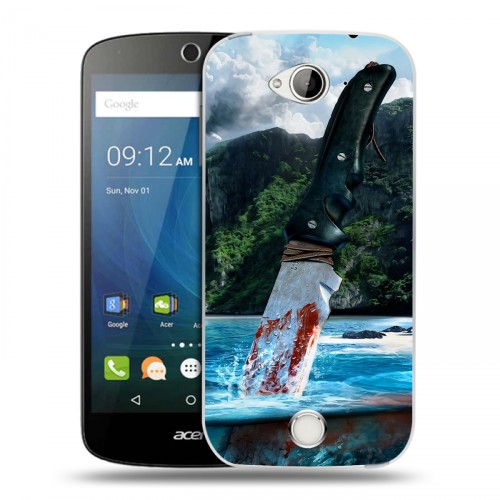 Дизайнерский силиконовый чехол для Acer Liquid Z530 Far cry