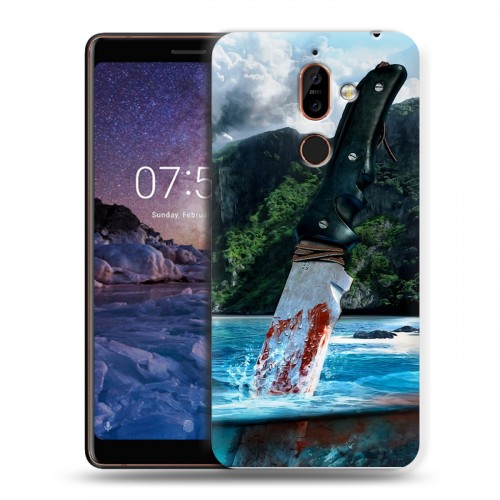 Дизайнерский пластиковый чехол для Nokia 7 Plus Far cry