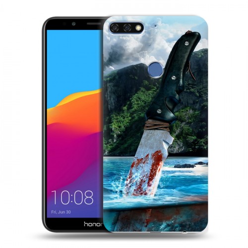 Дизайнерский пластиковый чехол для Huawei Honor 7C Pro Far cry