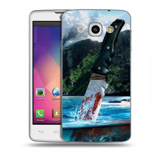 Дизайнерский пластиковый чехол для LG L60 Far cry