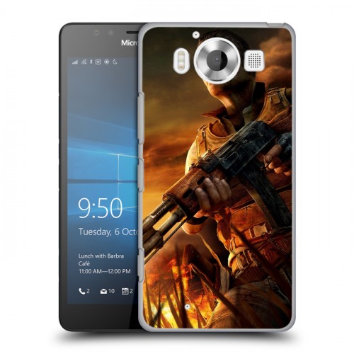 Дизайнерский пластиковый чехол для Microsoft Lumia 950 Far cry