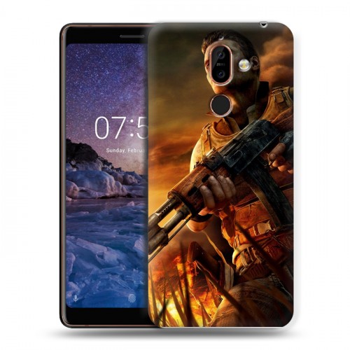 Дизайнерский пластиковый чехол для Nokia 7 Plus Far cry