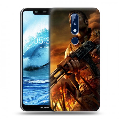 Дизайнерский пластиковый чехол для Nokia 5.1 Plus Far cry