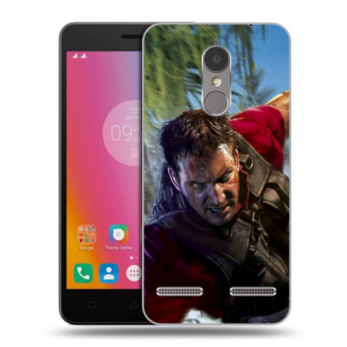 Дизайнерский пластиковый чехол для Lenovo K6 Far cry