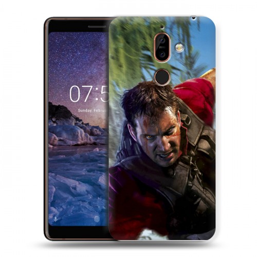 Дизайнерский пластиковый чехол для Nokia 7 Plus Far cry