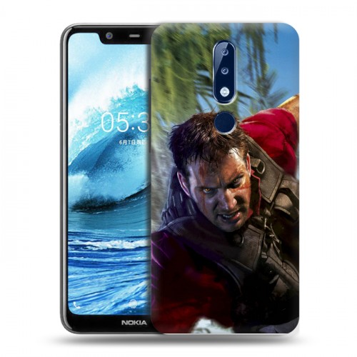 Дизайнерский силиконовый чехол для Nokia 5.1 Plus Far cry