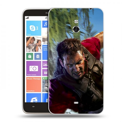 Дизайнерский пластиковый чехол для Nokia Lumia 1320 Far cry