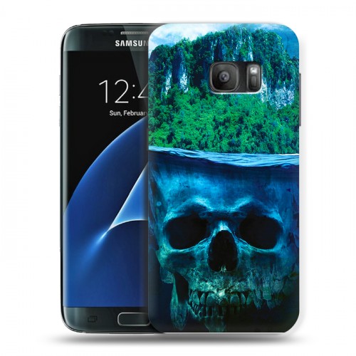 Дизайнерский силиконовый с усиленными углами чехол для Samsung Galaxy S7 Far cry