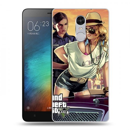 Дизайнерский силиконовый чехол для Xiaomi RedMi Pro GTA