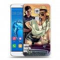 Дизайнерский пластиковый чехол для Huawei Nova Plus GTA