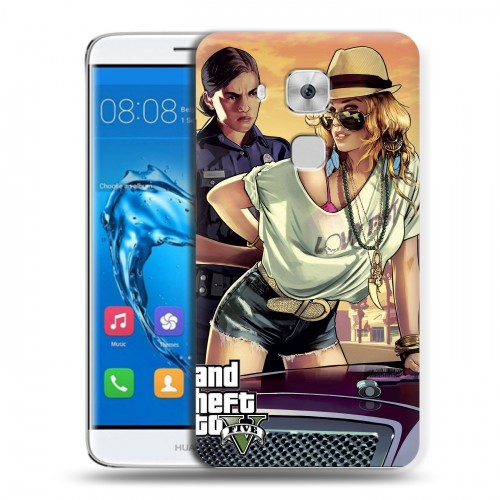 Дизайнерский пластиковый чехол для Huawei Nova Plus GTA