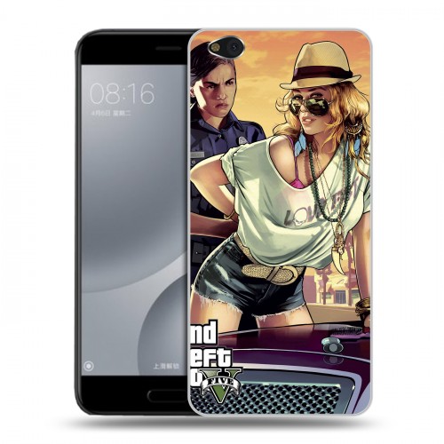 Дизайнерский пластиковый чехол для Xiaomi Mi5C GTA