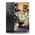 Дизайнерский пластиковый чехол для Sony Xperia L1 GTA