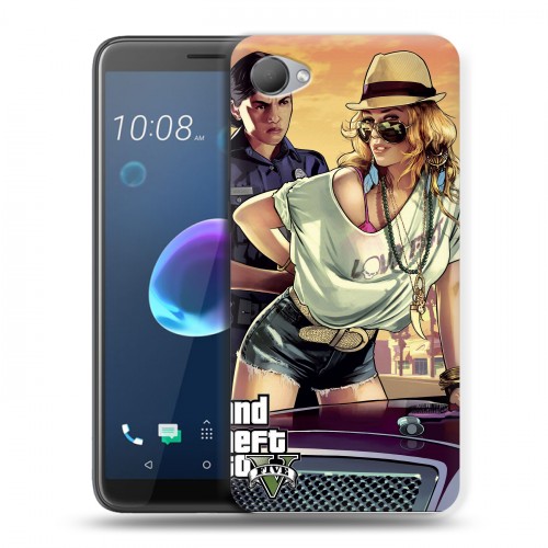 Дизайнерский пластиковый чехол для HTC Desire 12 GTA