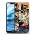 Дизайнерский силиконовый чехол для Nokia 5.1 Plus GTA