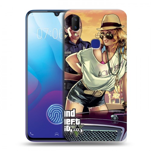 Дизайнерский пластиковый чехол для Vivo V11i GTA