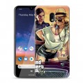 Дизайнерский пластиковый чехол для Nokia 2.2 GTA